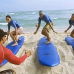 Surfing in Hawaii